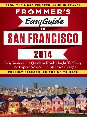 cover image of Frommer's EasyGuide to San Francisco 2014